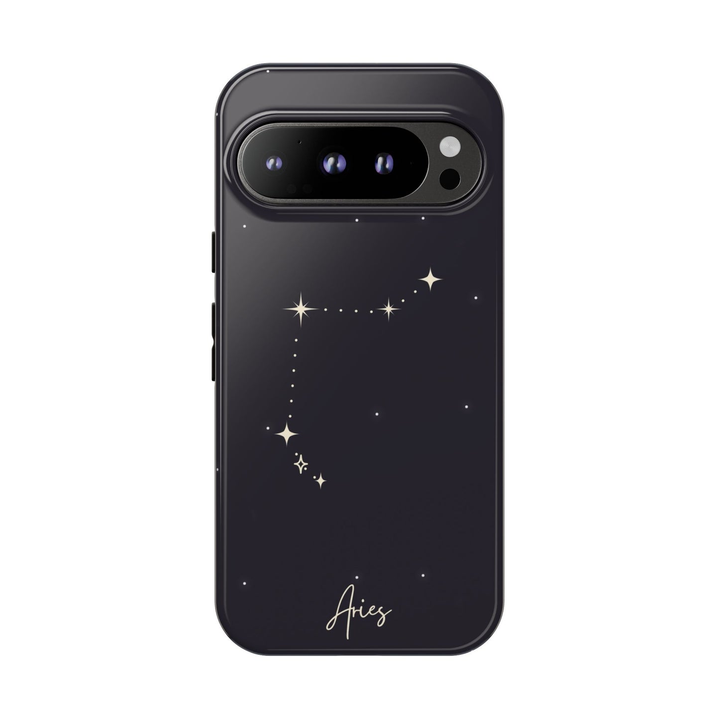 Aries Zodiac Starry Phone Case – Cosmic Style for iPhone, Samsung & Google Pixel