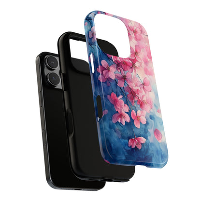 Pastel Petal Rain Watercolor Phone Case for iPhone, google Pixel & Samsung