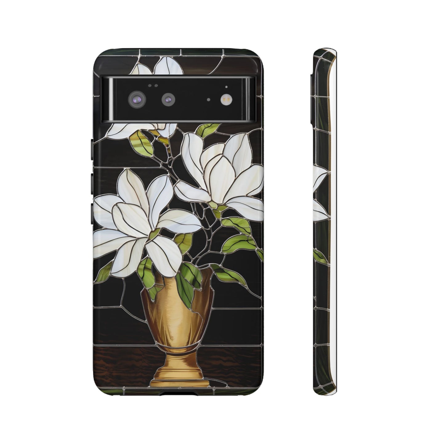 Stained Glass Floral Phone Case