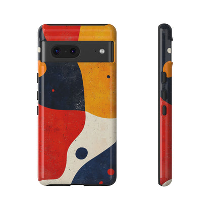 Solar Flow – Retro Wave Abstract Phone Case for iPhone, Samsung & Pixel