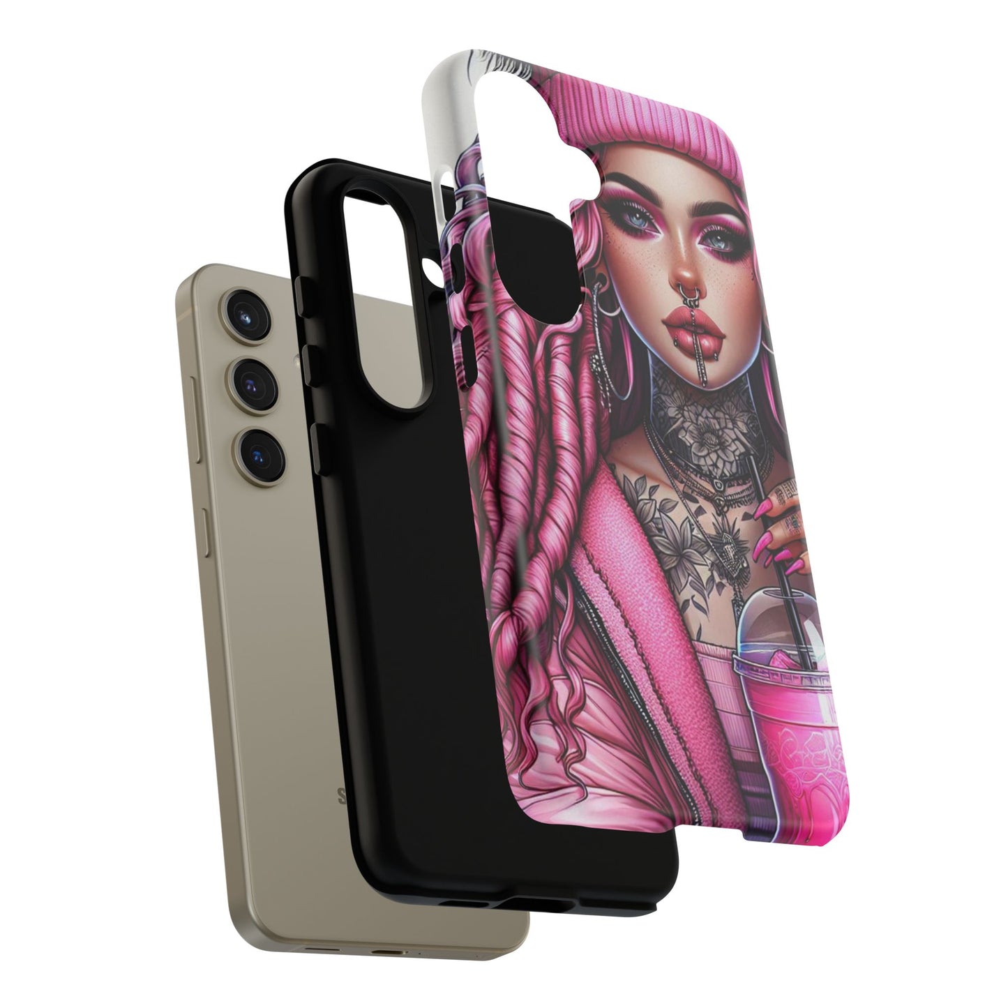 Pink Rebellion – Edgy Street Style & Tattooed Chic Mobile Cover