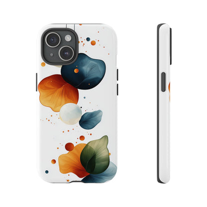 Orbital Bloom – Abstract Nature-Inspired Phone Case for iPhone, Google Pixel, Samsung