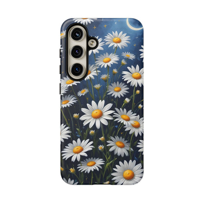 Witchy Daisy Flowers Phone Case Vintage Botanical Cover
