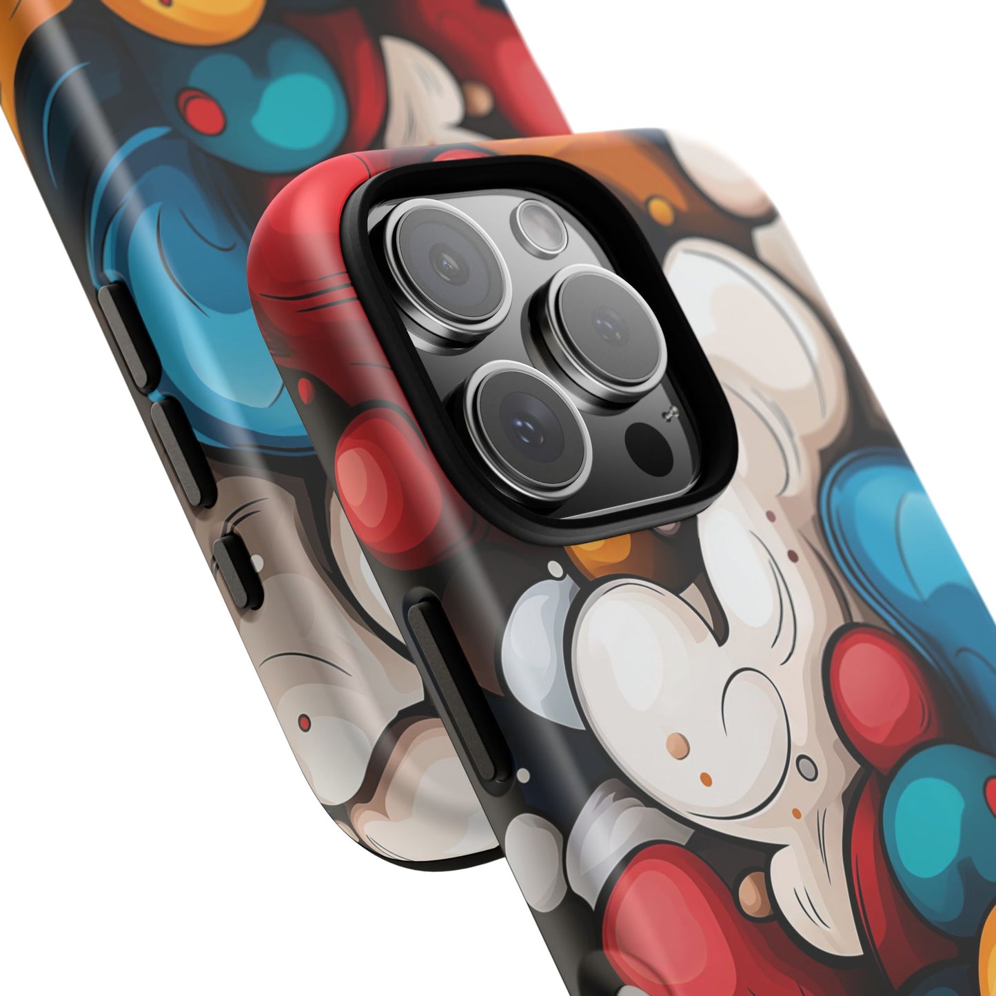 Color Burst – Bold Abstract Bubble Phone Case for iPhone, Samsung & Pixel
