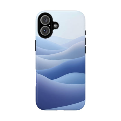 Intricate Abstract Wavy Landscape phone case