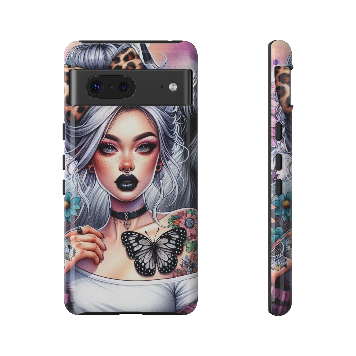 Wild Spirit – Gothic Chic & Nature Fusion Mobile Cover