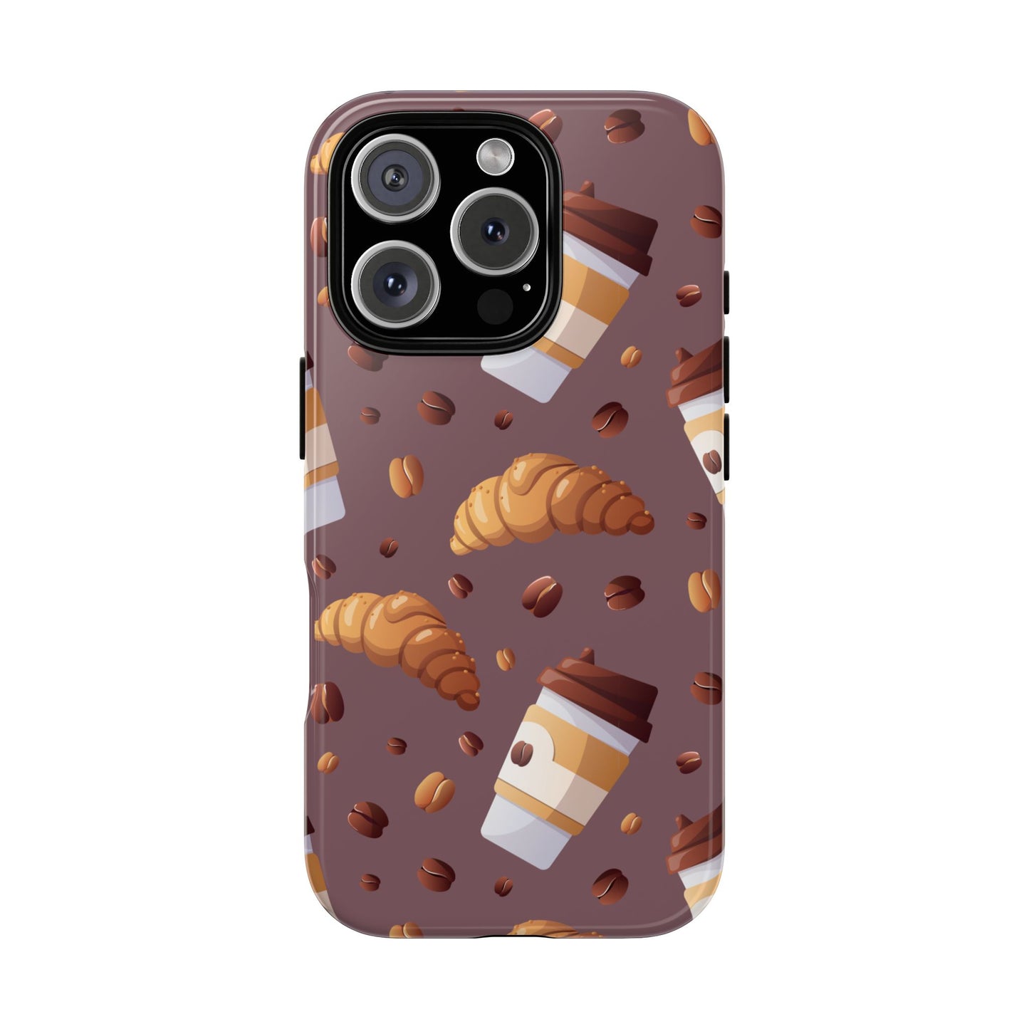 ]Kawaii Food Lover's Phone Case –Coffee Beans Phone Cover for iPhone, Google Pixel, Samsung