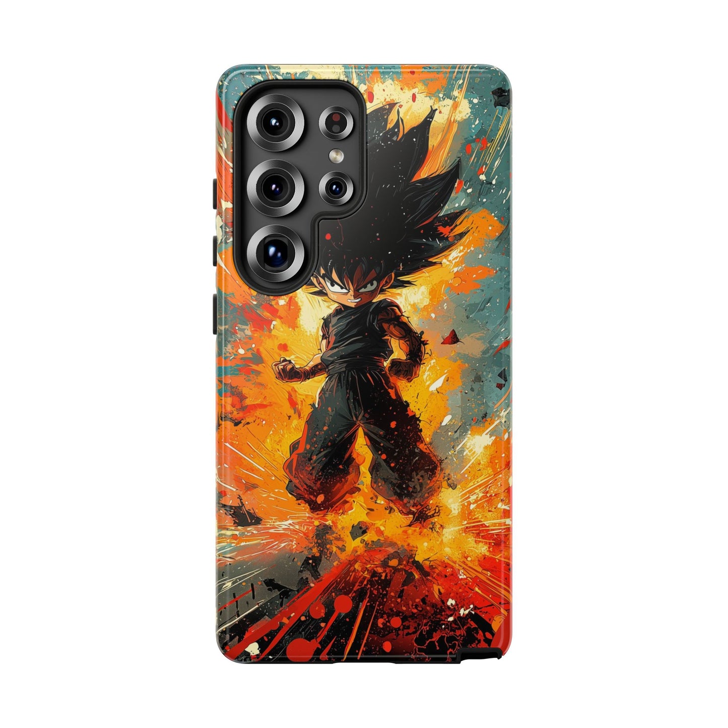 Mini Warrior Rage | Chibi Power Surge Phone Case for iPhone, Samsung & Pixel