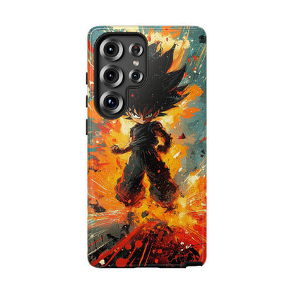 Mini Warrior Rage | Chibi Power Surge Phone Case for iPhone, Samsung & Pixel
