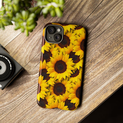 Vibrant Sunflower Bloom Mobile Case