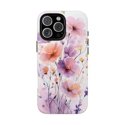 Botanical Bliss Watercolor Phone Case for iPhone, google Pixel & Samsung