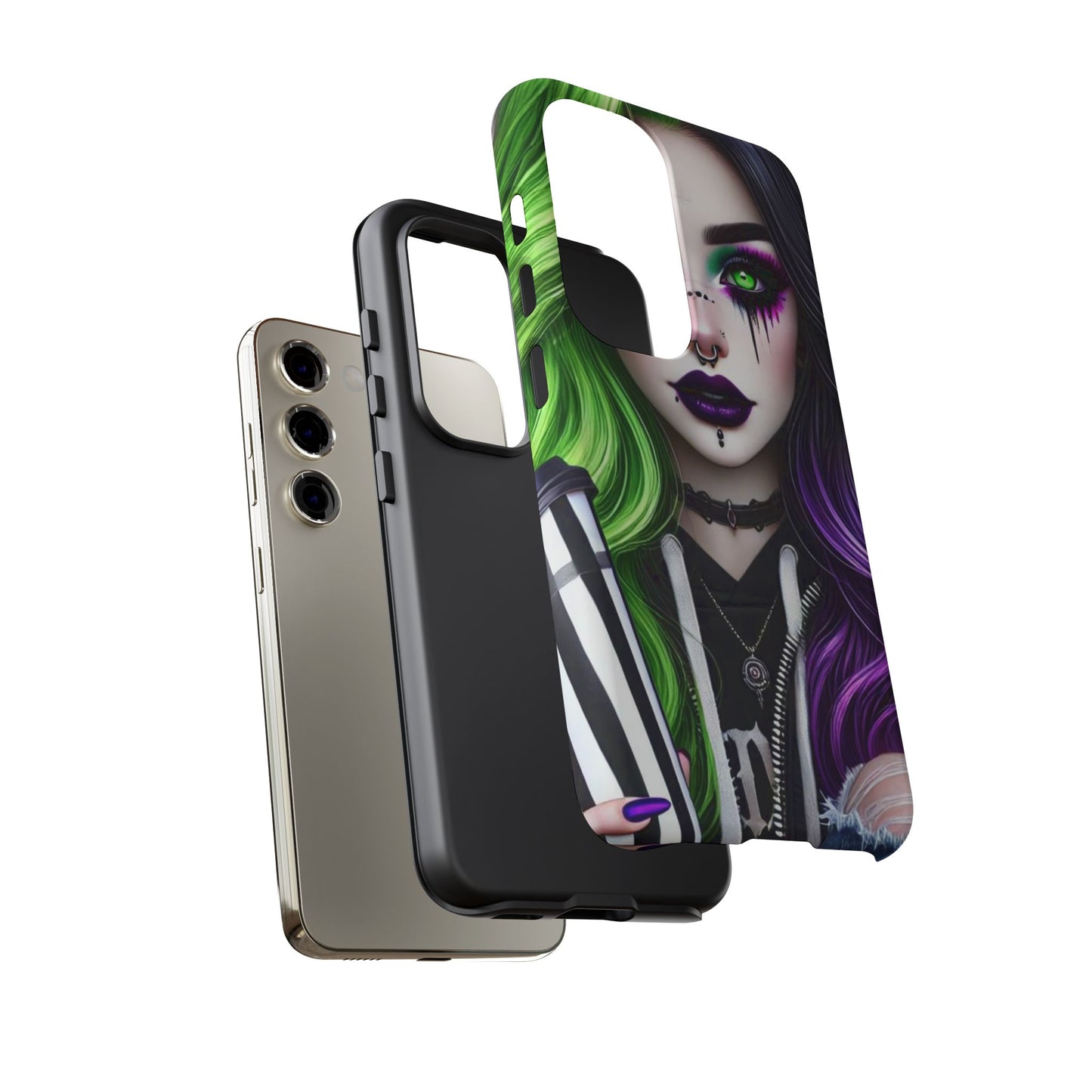 Neon Nightmare – Gothic Punk & Alternative Aesthetic Mobile Cover