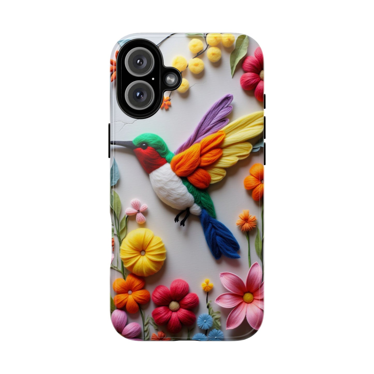 Elegant Hummingbird with Floral Mosaic Design | Nature's Artistic Vibes | Pixel 8 pro