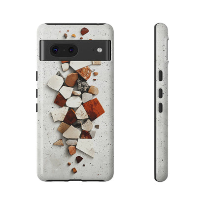 Shattered Terrazzo Phone Case for iPhone, google Pixel & Samsung