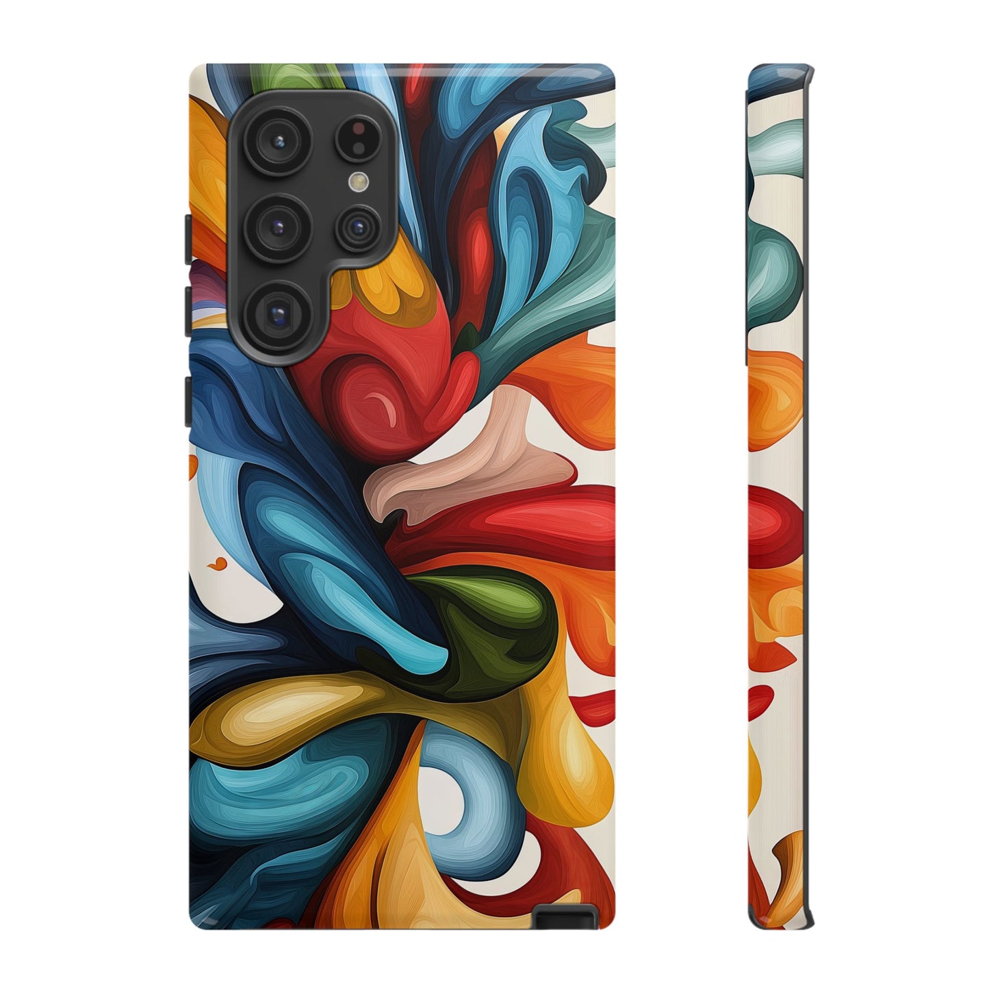Chromatic Swirl – Abstract Expression Phone Case for iPhone, Samsung & Pixel