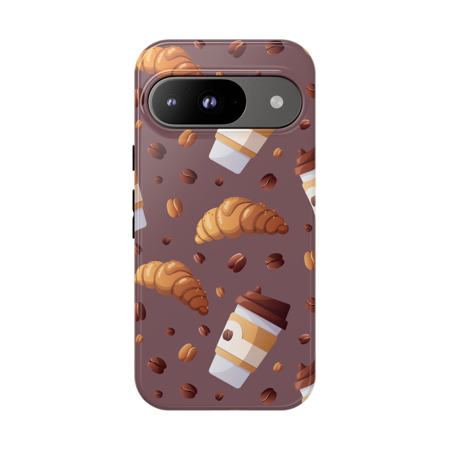 ]Kawaii Food Lover's Phone Case –Coffee Beans Phone Cover for iPhone, Google Pixel, Samsung