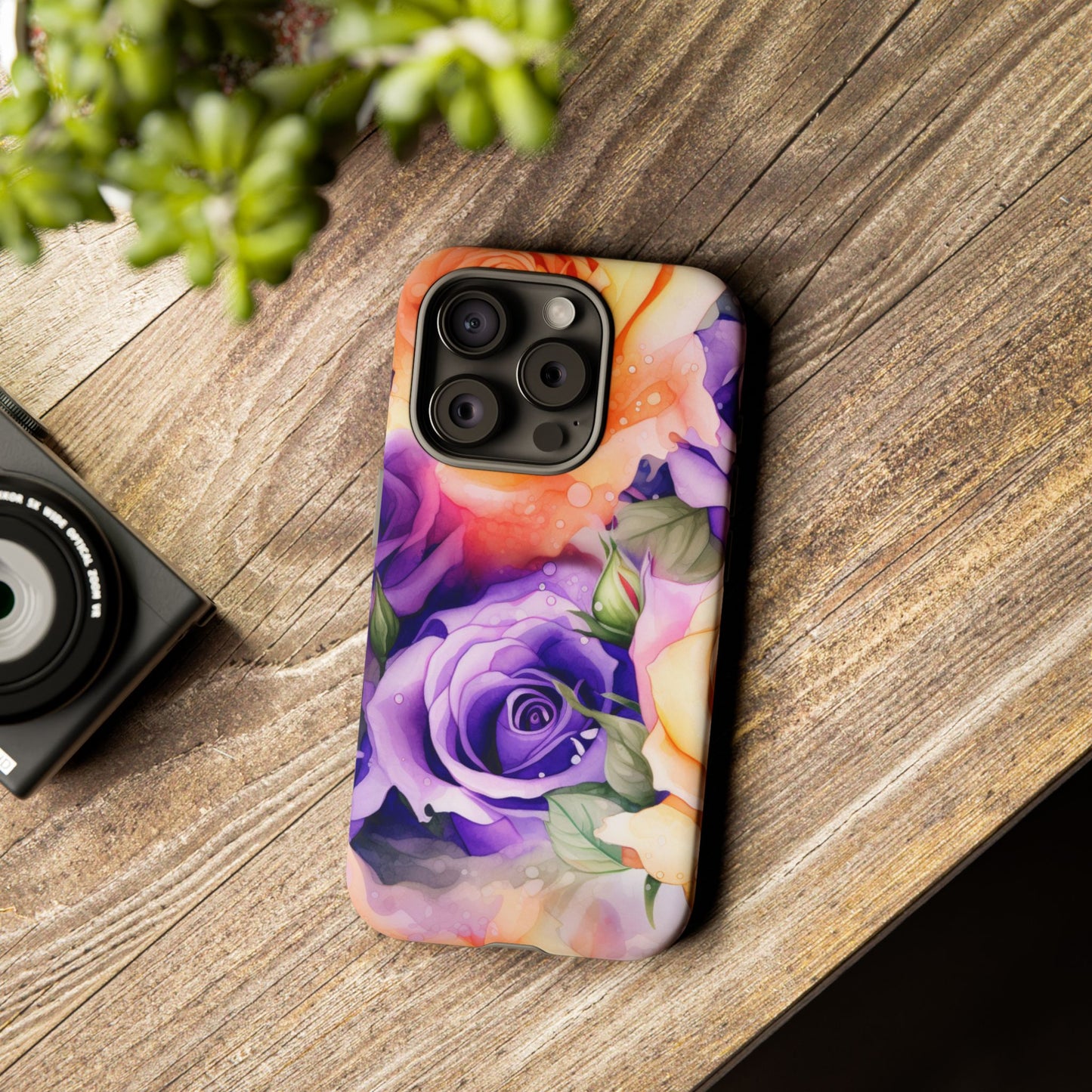 Elegant Rose Blossom Mobile Case