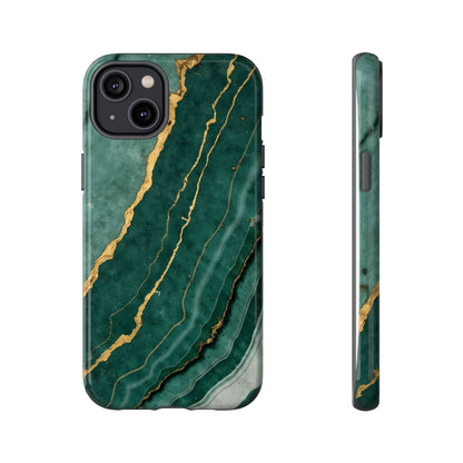 Jade Green Marble Case Design