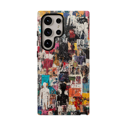Graffiti Phone Case – Basquiat Street Art Design - iPhone, Samsung & Google Pixel Cover - Artistic Painting Case,  Art Lover Gift