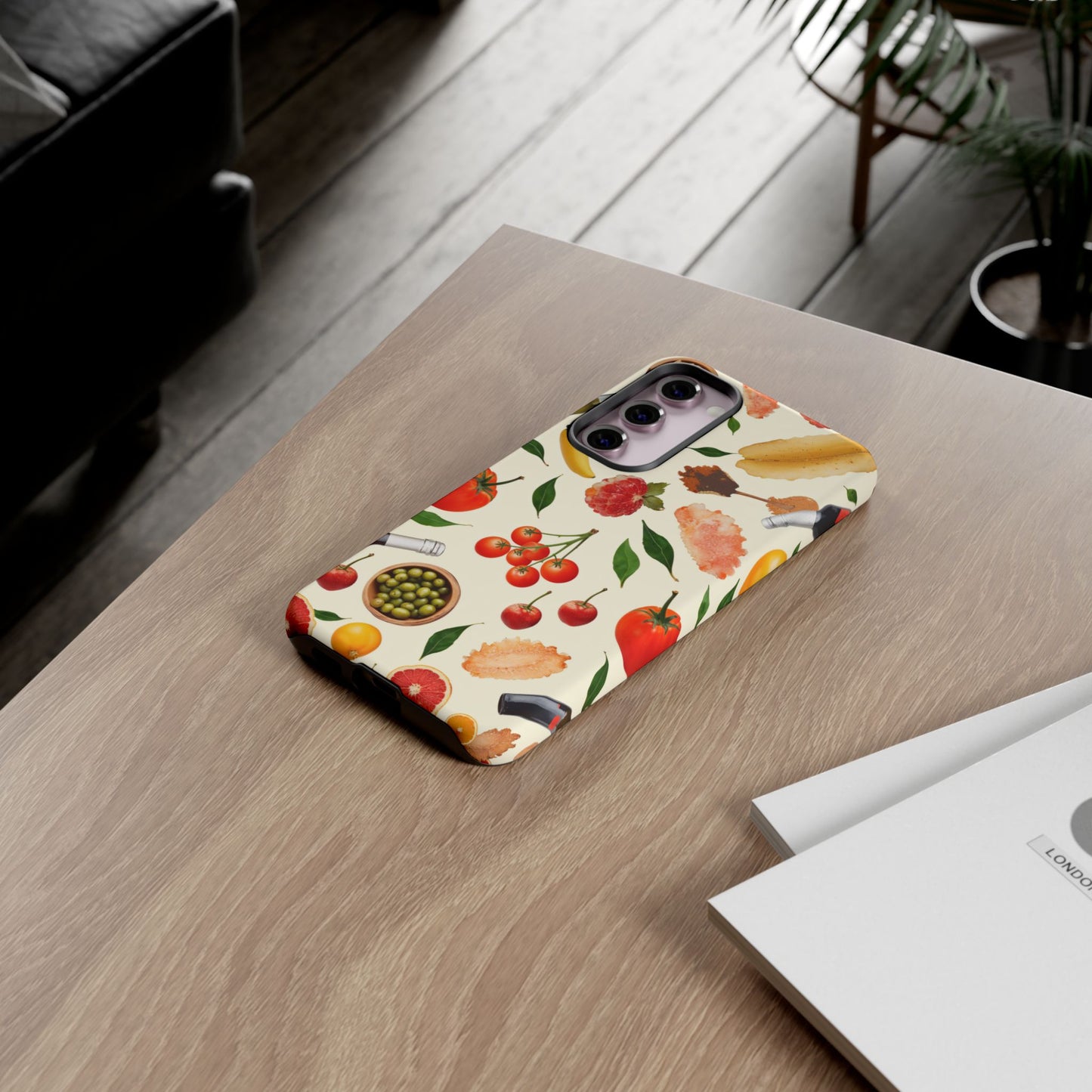Fresh Fruits & Veggies Pattern Phone Case