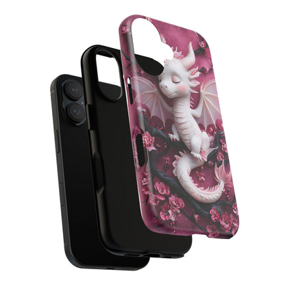 Whimsical 3D Relief Artwork Of A Cute Dragon phone case design
