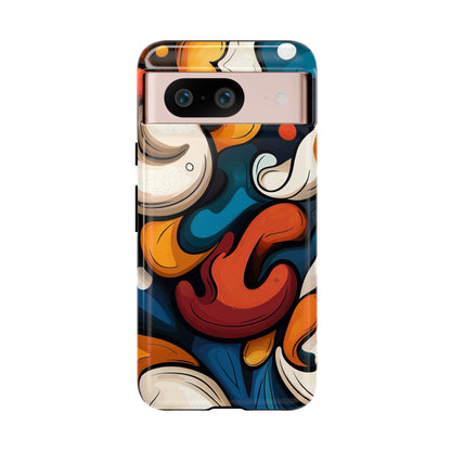 Molten Motion – Bold Abstract Swirl Phone Case for iPhone, Google Pixel, Samsung