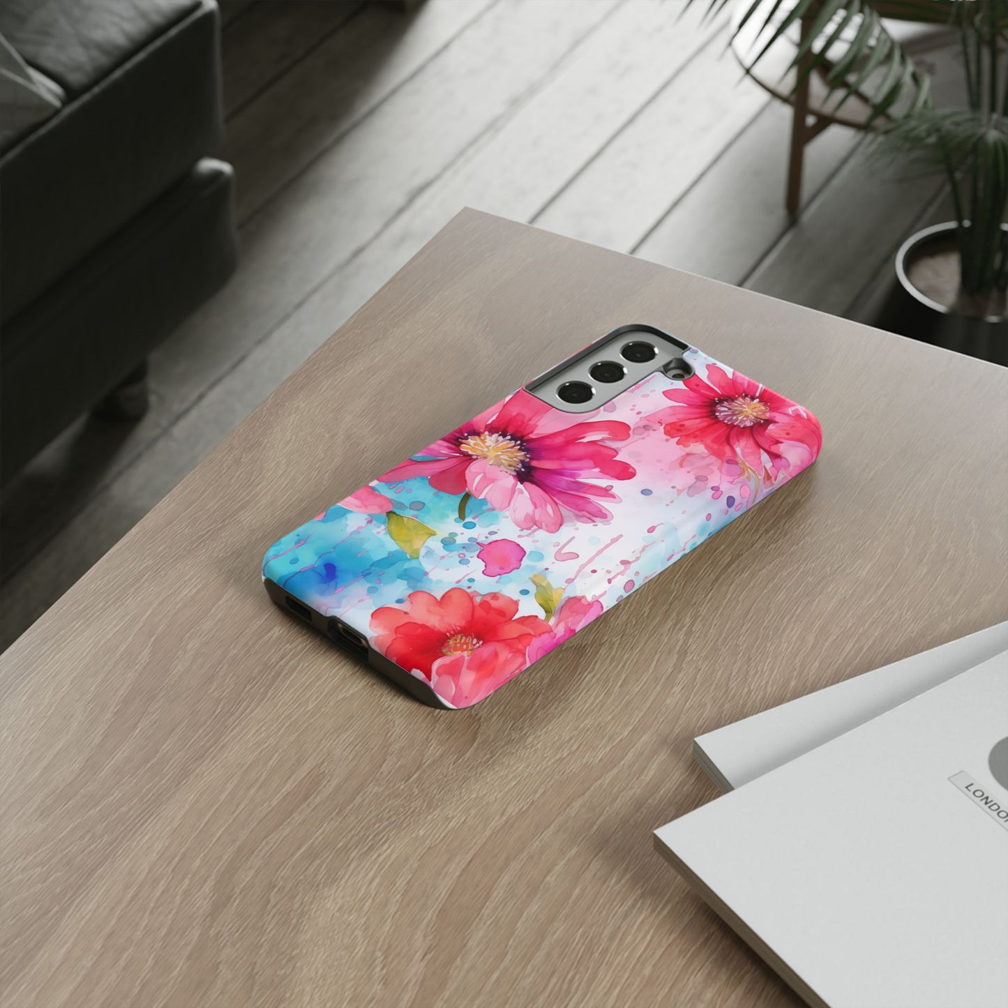 Watercolor Bloom Floral Mobile Case