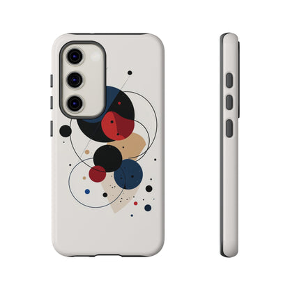Celestial Flow – Abstract Minimal Art Phone Case for iPhone, Samsung & Pixel