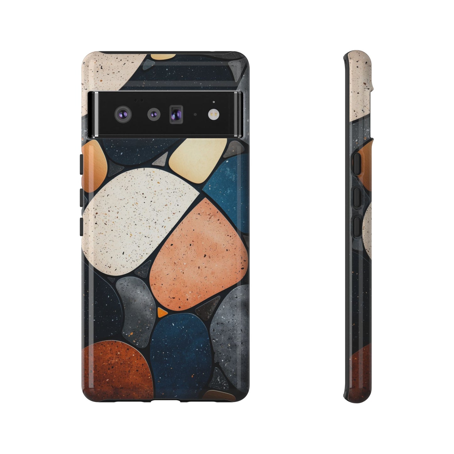 Colorful Terrazzo Mosaic Phone Case iPhone, google Pixel & Samsung