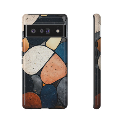 Colorful Terrazzo Mosaic Phone Case iPhone, google Pixel & Samsung
