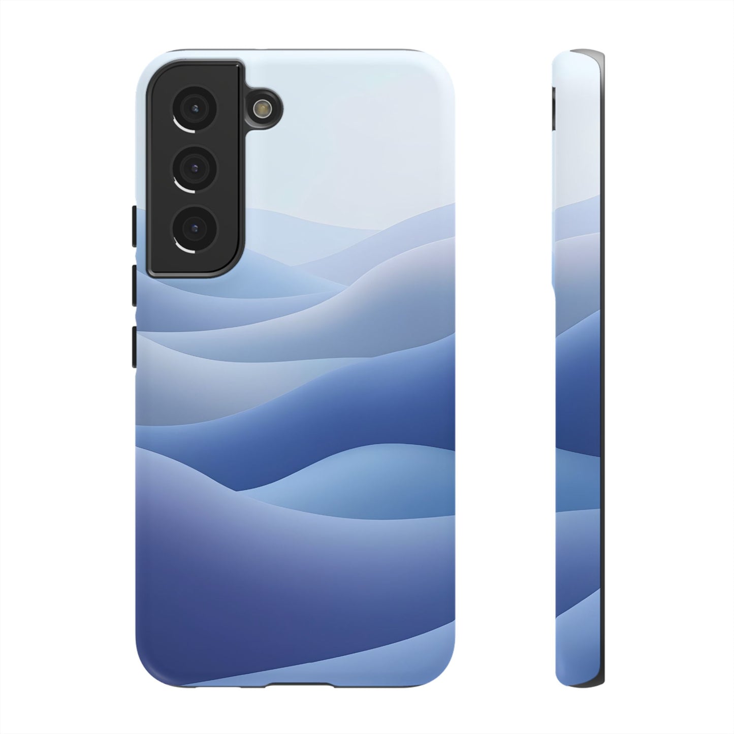 Intricate Abstract Wavy Landscape phone case