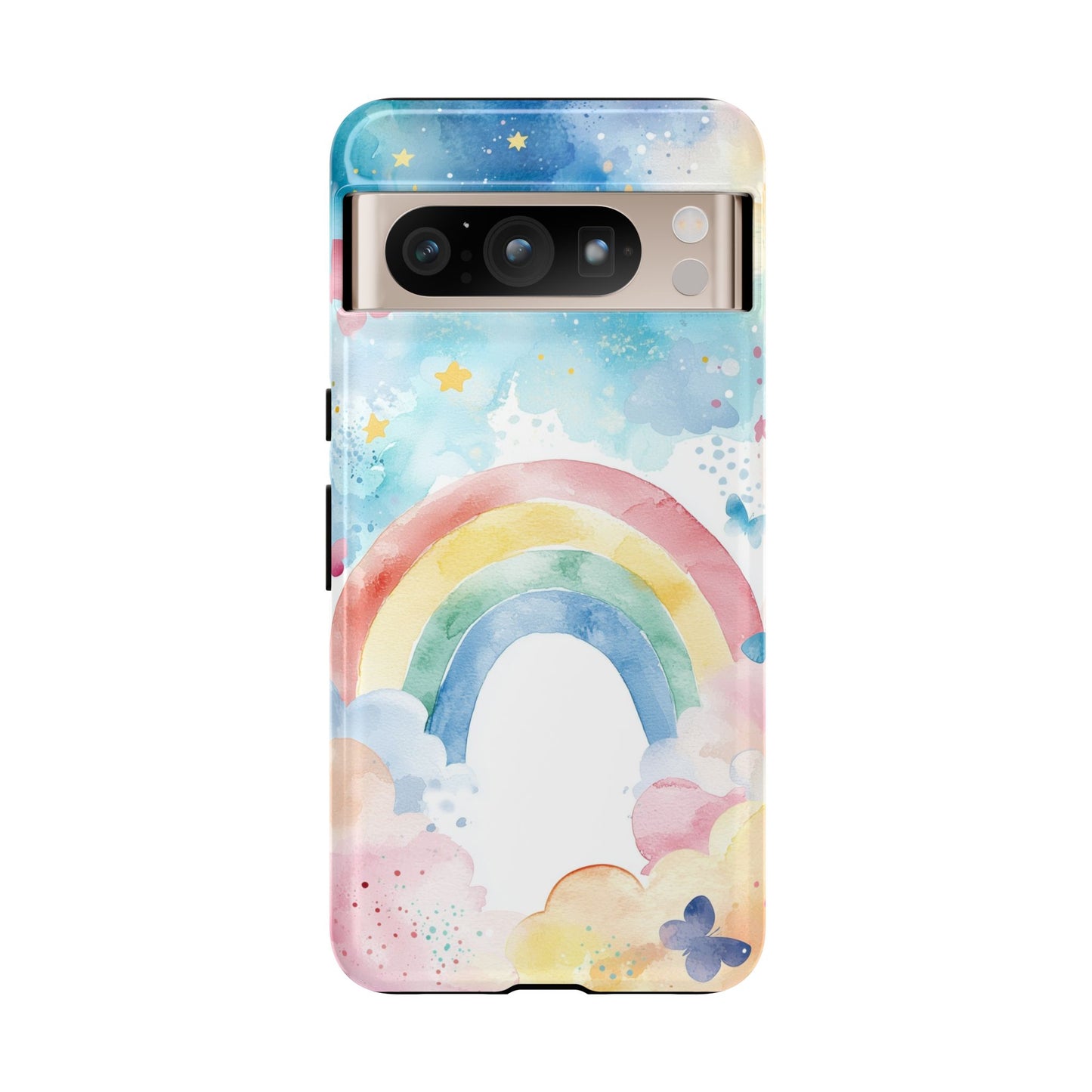 Mystic Splash Rainbow Watercolor Phone Case for iPhone, google Pixel & Samsung
