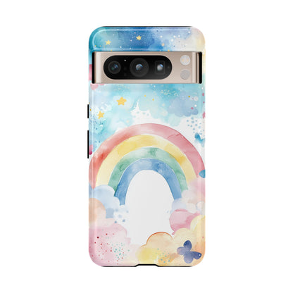 Mystic Splash Rainbow Watercolor Phone Case for iPhone, google Pixel & Samsung