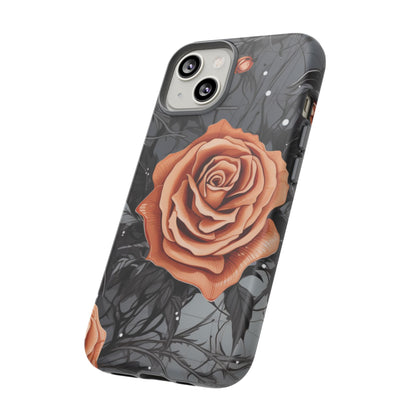 Mystic Noir Rose Mobile Case