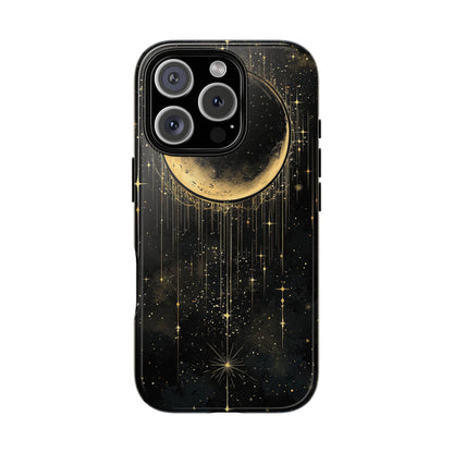 Celestial Glow Boho Moon Phone Case for iPhone, Pixel & Samsung