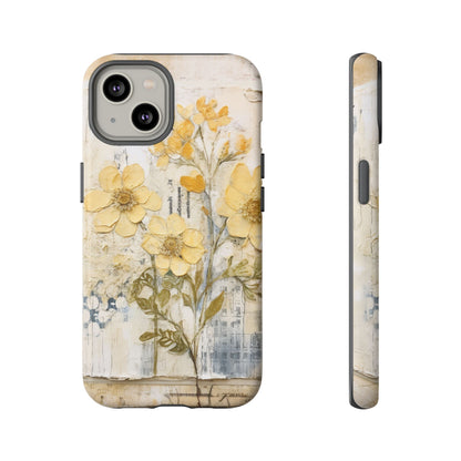 Vintage Botanical Floral Mobile Case