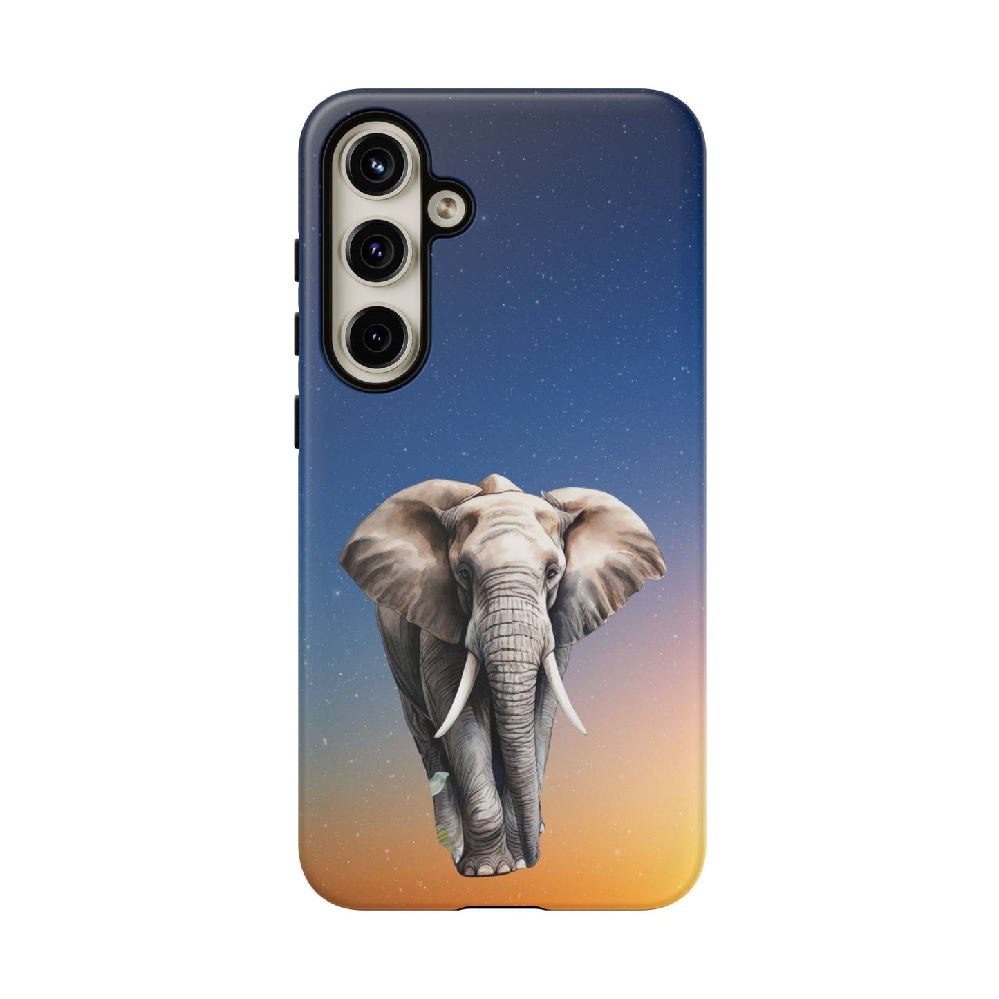 Celestial Elephant Mobile Cover – Dreamy Night Sky Aesthetic