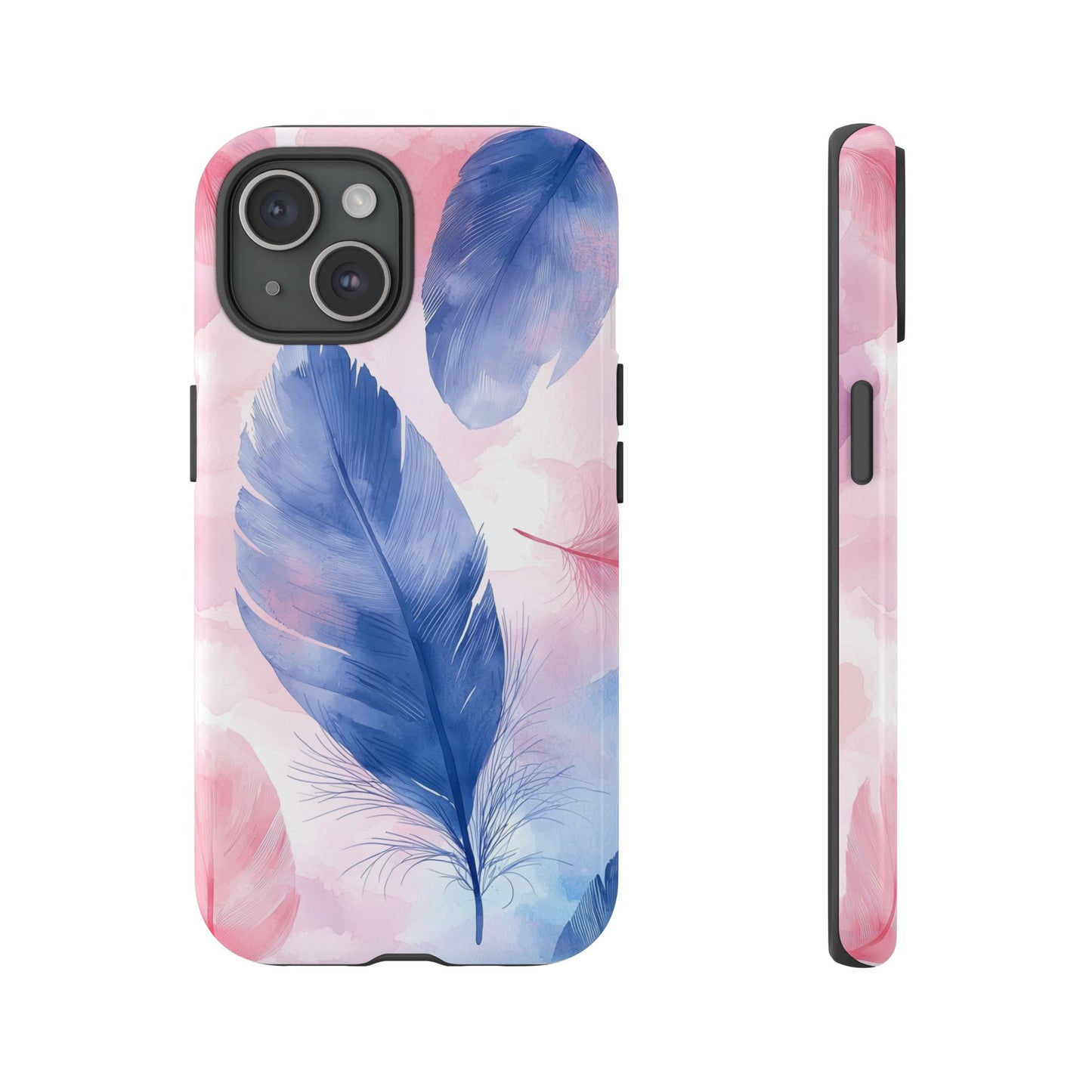 Pastel Plume Watercolor Phone Case for iPhone, google Pixel & Samsung