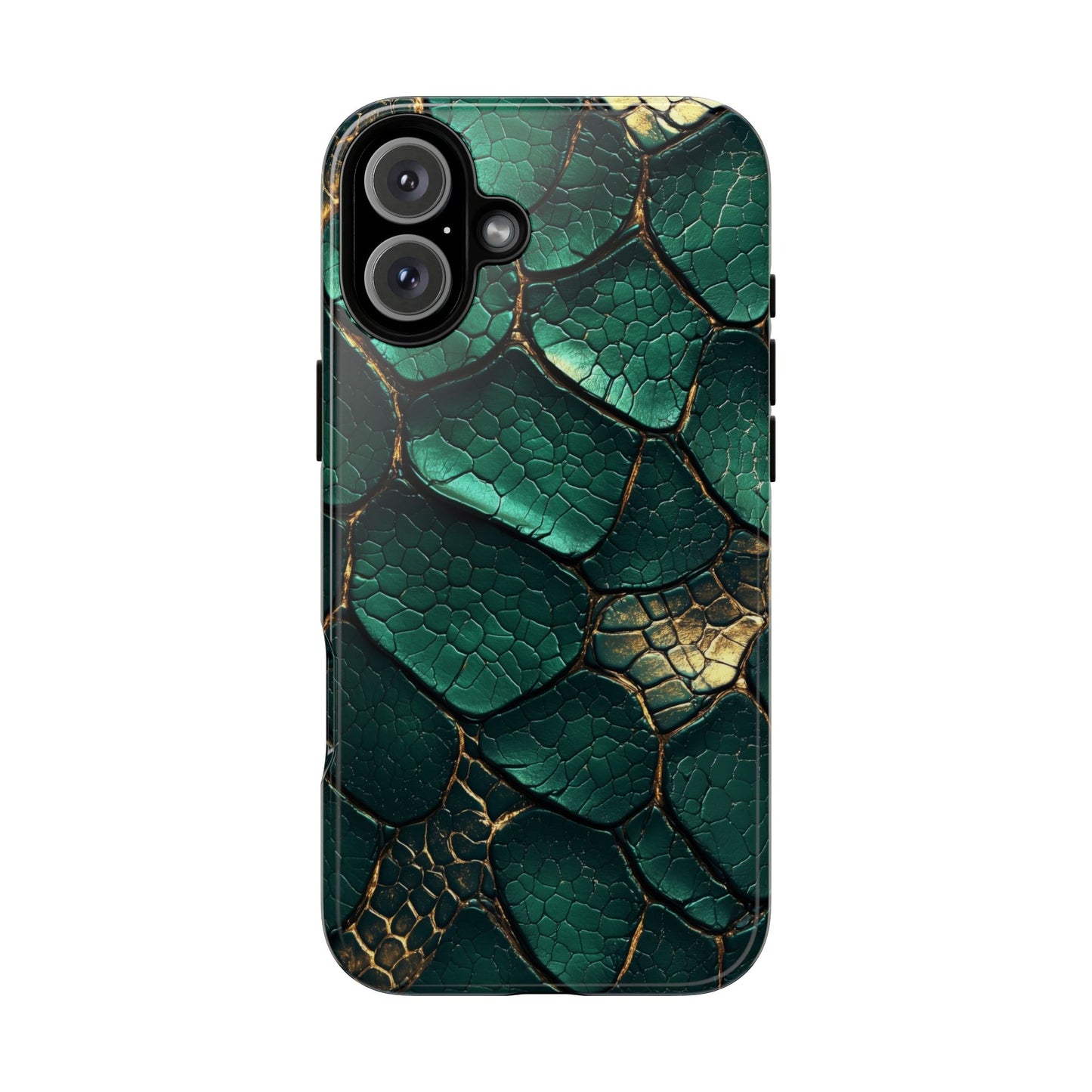 Emerald Serpent Snakeskin Phone Case for iPhone, Samsung & Google Pixel