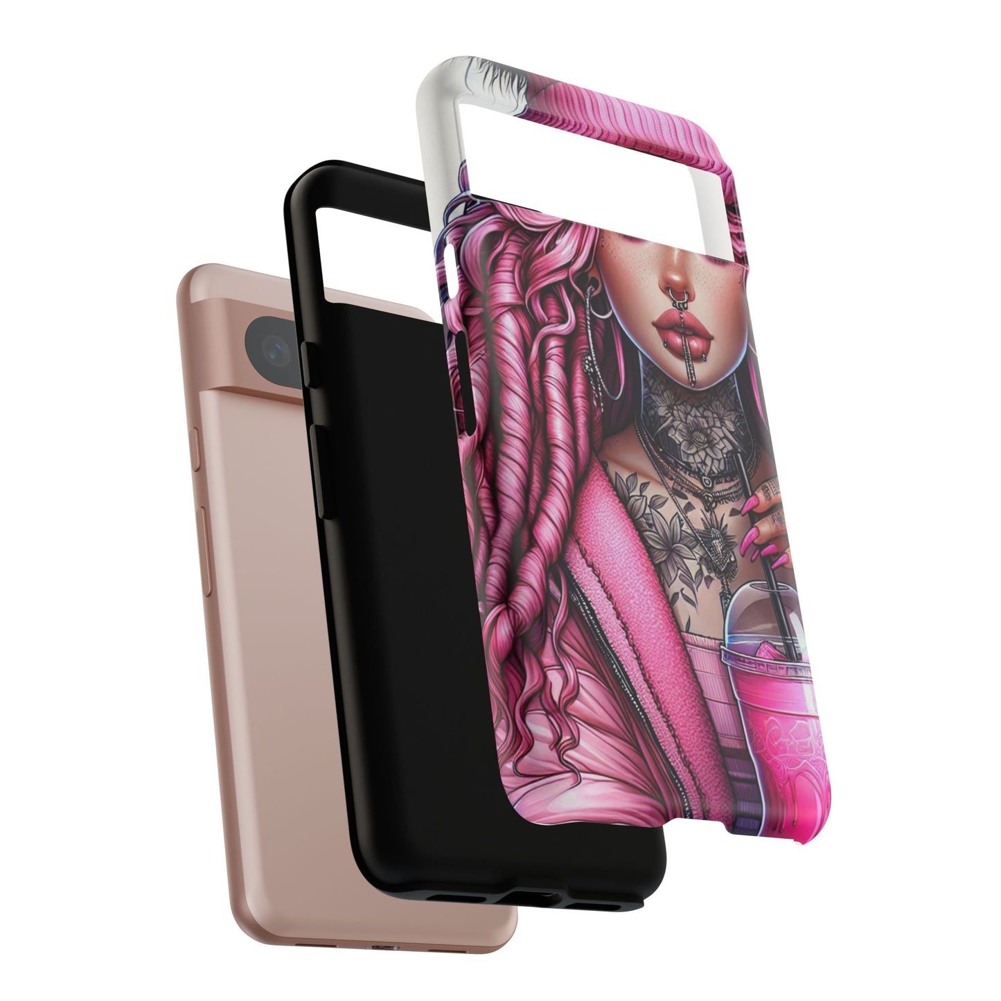 Pink Rebellion – Edgy Street Style & Tattooed Chic Mobile Cover