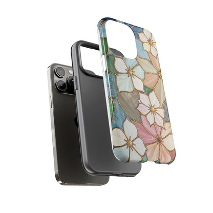 Floral Symphony: Stained Glass Elegance