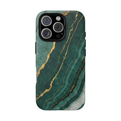 Jade Green Marble Case Design