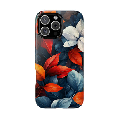 Autumn Midnight Leaves | Luxe Floral Phone Case for iPhone, Pixel & Samsung