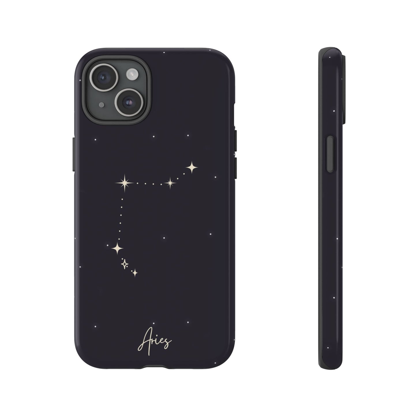 Aries Zodiac Starry Phone Case – Cosmic Style for iPhone, Samsung & Google Pixel
