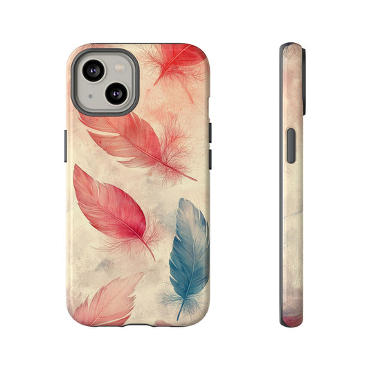 Boho Feather Phone Case for iPhone, Pixel & Samsung