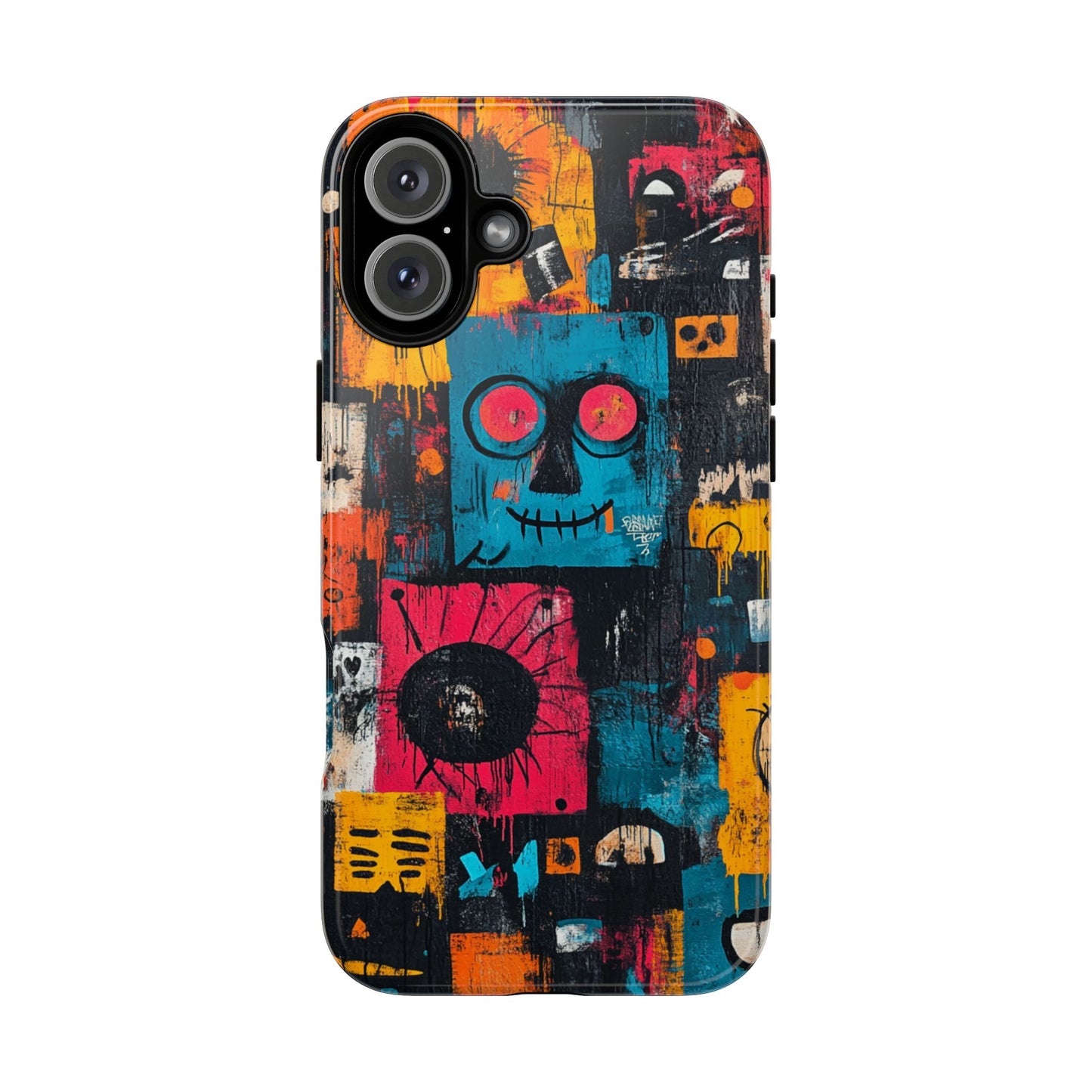 Jean-Michel Basquiat Art Phone Case – Modern Aesthetic Cover - iPhone, Samsung & Google Pixel Cover - Artistic Painting Case,  Art Lover Gift