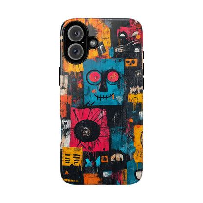Jean-Michel Basquiat Art Phone Case – Modern Aesthetic Cover - iPhone, Samsung & Google Pixel Cover - Artistic Painting Case,  Art Lover Gift