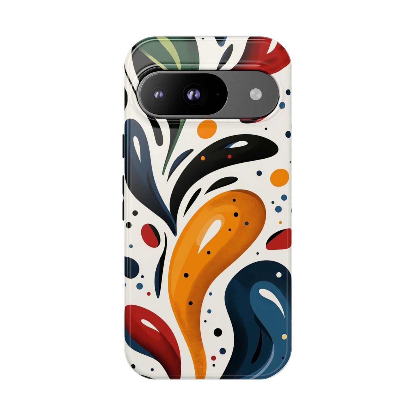 Fluid Pop Abstract Phone Case – Space-Inspired Art for iPhone, Samsung & Pixel