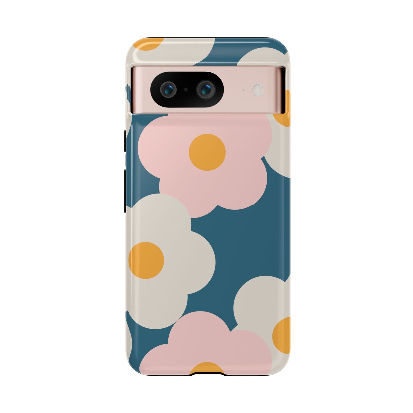 Retro Floral Phone Case – Vintage Aesthetic for iPhone, Samsung & Google Pixel