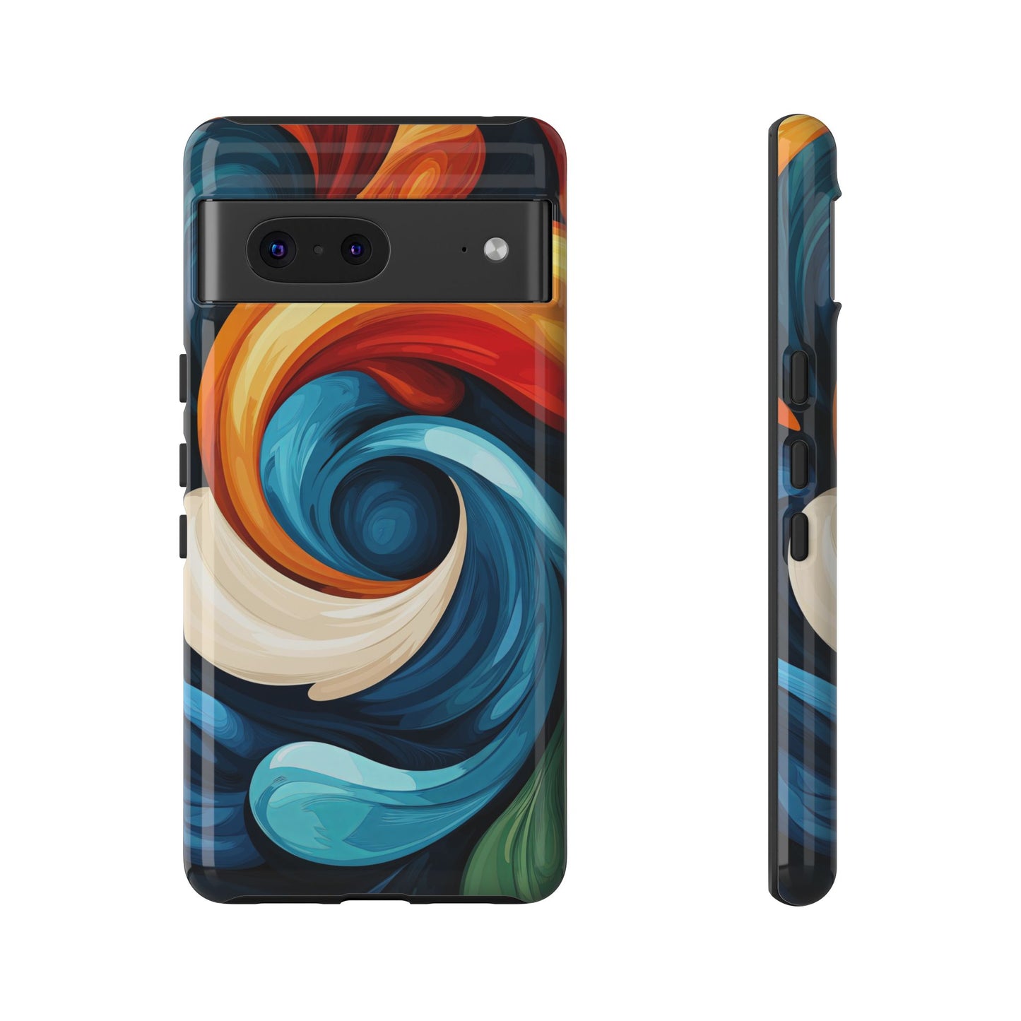 Colorstorm – Fluid Energy Abstract Phone Case for iPhone, Samsung & Pixel